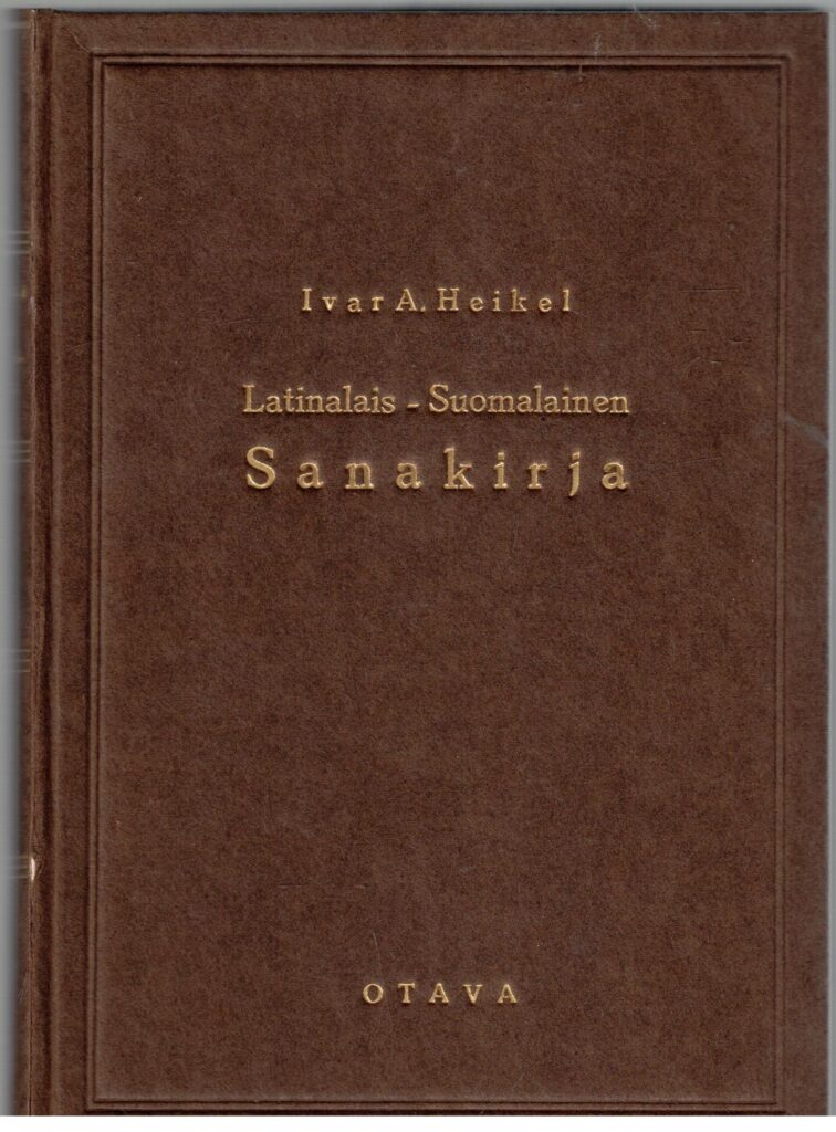 Latinalais-suomalainen sanakirja