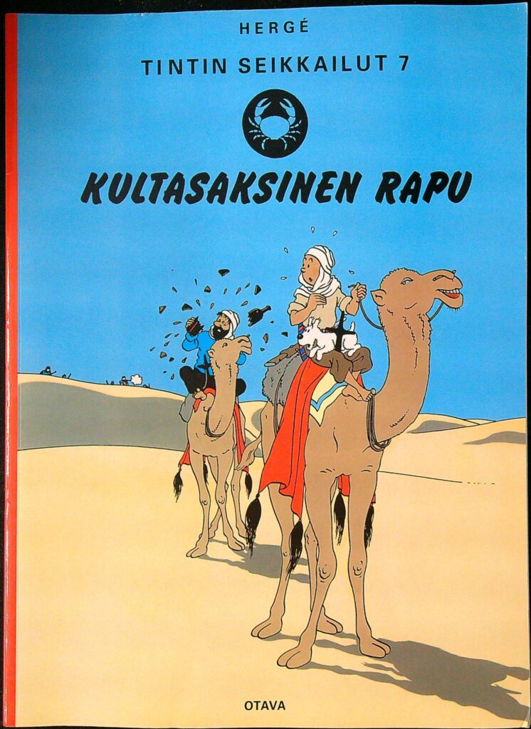 Kultasaksinen rapu - Tintin seikkailut 7