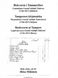 Tampereen kirjatoukka - Maanmittari Gustaf Adolph Tuderuksen (1766-1817) kirjasto