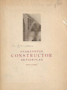 Osakeyhtiö Constructor aktiebolag 1917-1927