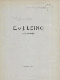 E. & J. Leino 1898-1938