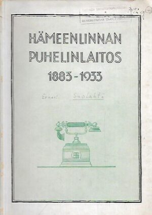 Hämeenlinnan puhelinlaitos 1883-1933