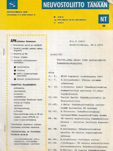 Neuvostoliitto tänään 1975-9