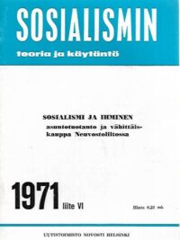 Sosialismin teoria ja käytäntö 1971 liite VI