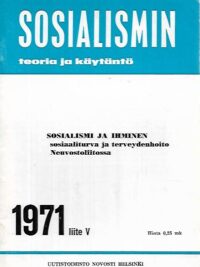 Sosialismin teoria ja käytäntö 1971 liite V