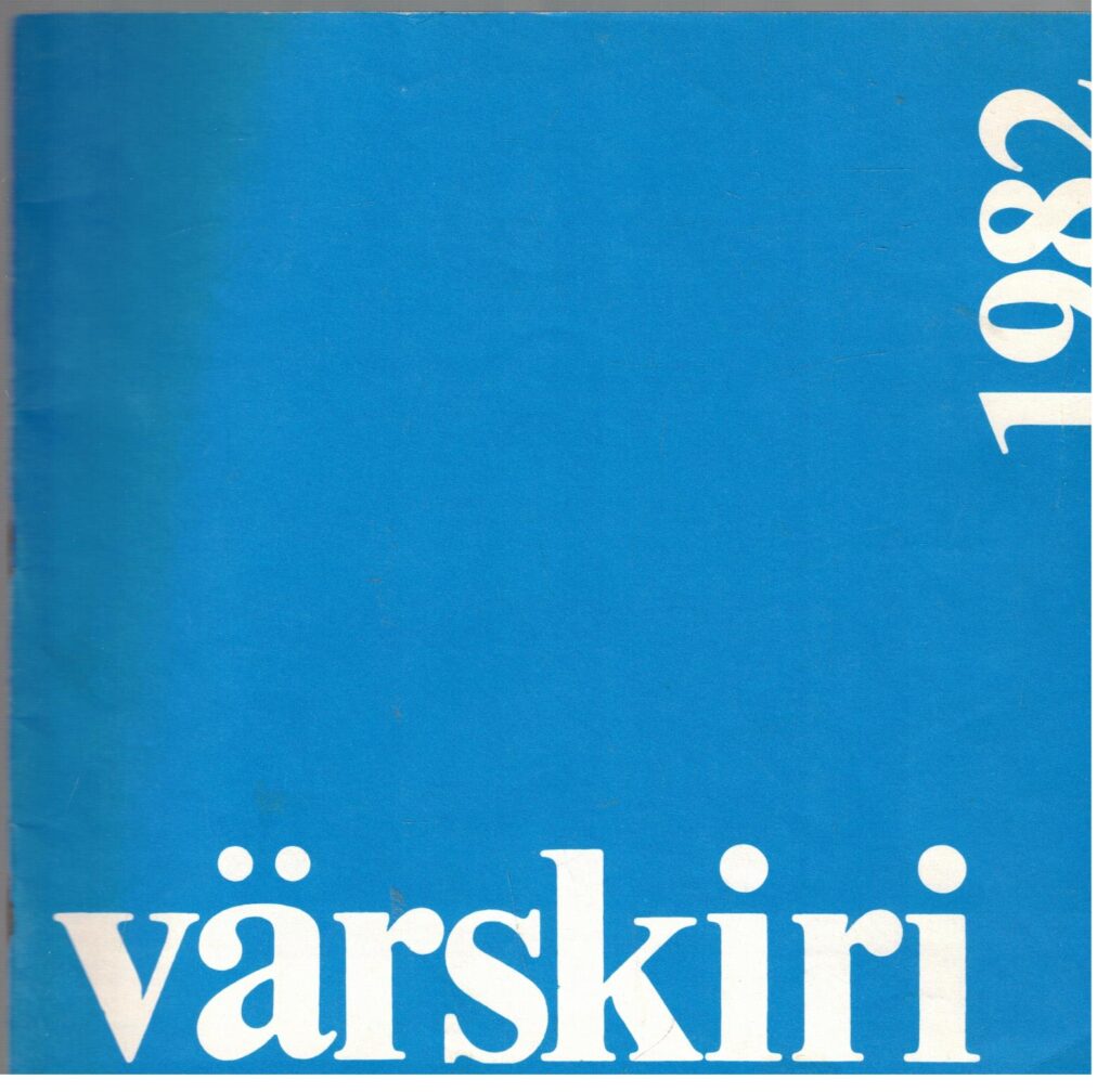 Värskiri 1982