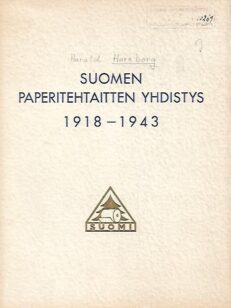 Suomen Paperitehtaitten Yhdistys 1918-1943