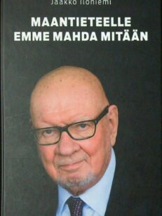 Maantieteelle emme mahda mitään