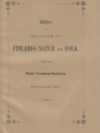 Skolstaten i nuverande Åbo stift och dettas förra andel af Kuopio stift intill den 1. juli 1870