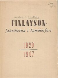 Finlayson-fabrikerna i Tammerfors 1820-1907