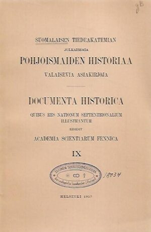 Pohjoismaiden historiaa valaisevia asiakirjoja IX: Zur kenntnis des breviarum aboense