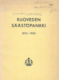Ruoveden Säästöpankki 1875-1950