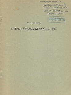 Satakunnassa keväällä 1899