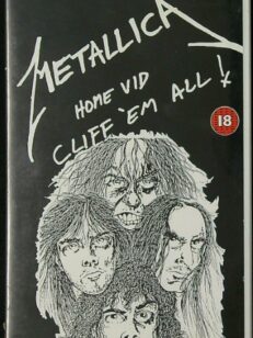 Metallica – home vid Cliff ’em all! VHS