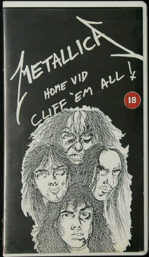 Metallica – home vid Cliff ’em all! VHS