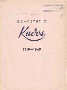 Osakeyhtiö Kudos 1919-1949