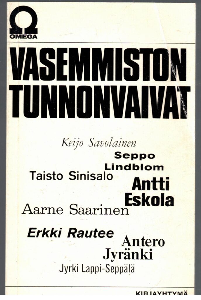 Vasemmiston tunnonvaivat