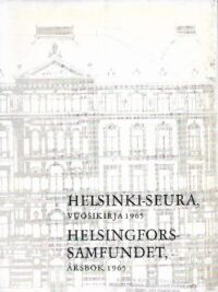Helsinki-Seura, vuosikirja 1965