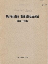 Uuraisten Säästöpankki 1876-1936