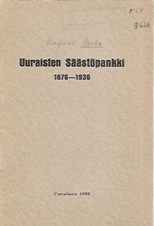 Uuraisten Säästöpankki 1876-1936