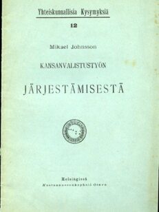 Kansanvalistustyön järjestämisestä