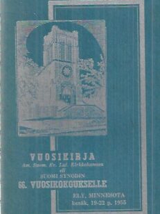 Amerikan suomalaisen evank.-luterilaisen kirkkokunnan eli Suomi synodin vuosikirja = Yearbook of the Finnish Ev. Lutheran Church of America or Suomi Synod