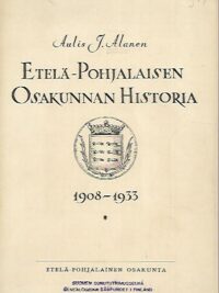Etelä-Pohjalaisen Osakunnan historia 1908-1933