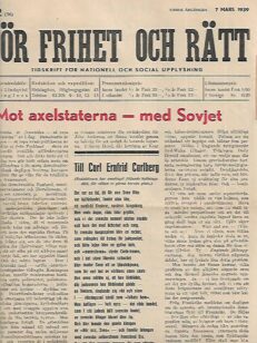 För Frihet och Rätt 2/1939