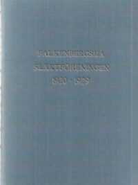 Falkenberska släktföreningen 1920-1929