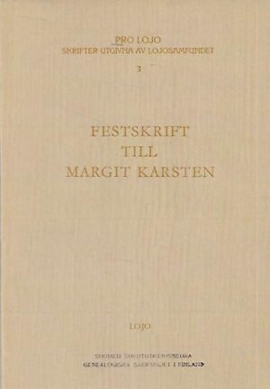 Festskrift till Margit Karsten