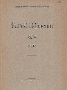 Finskt Museum XLIV 1937