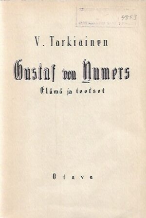 Gustaf von Numers - Elämä ja teot