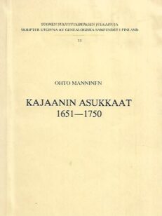 Kajaanin asukkaat 1651-1750