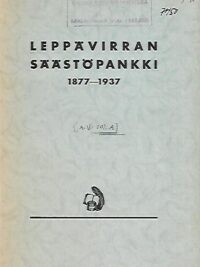 Leppävirran Säästöpankki 1877-1937