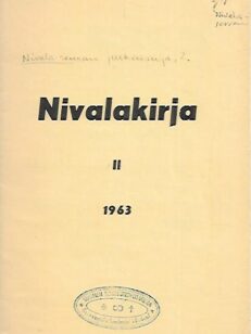 Nivalakirja II 1963