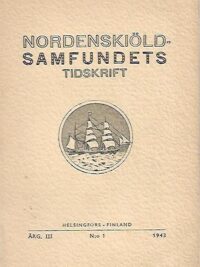 Nordenskiöld-samfundets tidskrift 1943