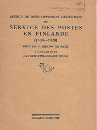 Service des postes en Finlande (1638-1920)