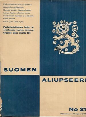Suomen Aliupseeri 21/1934