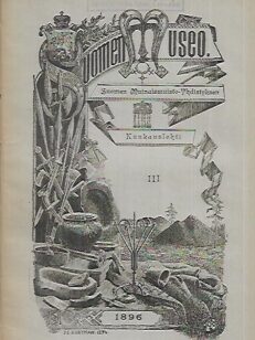 Suomen Museo III 1896 - Suomen Muinaismuisto-Yhdistyksen kuukauslehti N:o 1-2/1896