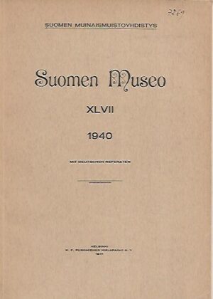 Suomen Museo XLVII 1940