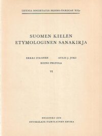 Suomen kielen etymologinen sanakirja VI
