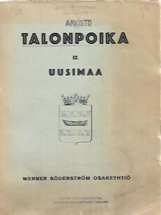 Talonpoika 9 - Uusimaa