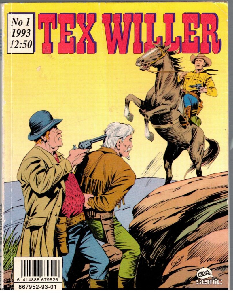 Tex Willer vuosikerta 1993 1-16