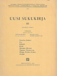 Uusi sukukirja III - Kolmas vihko