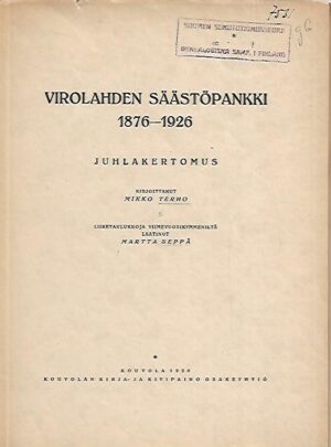 Virolahden Säästöpankki 1876-1926