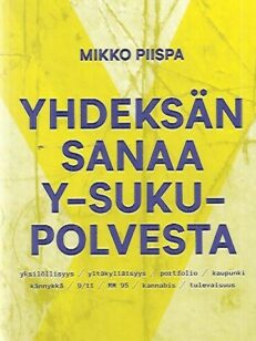 Yhdeksän sanaa y-sukupolvesta