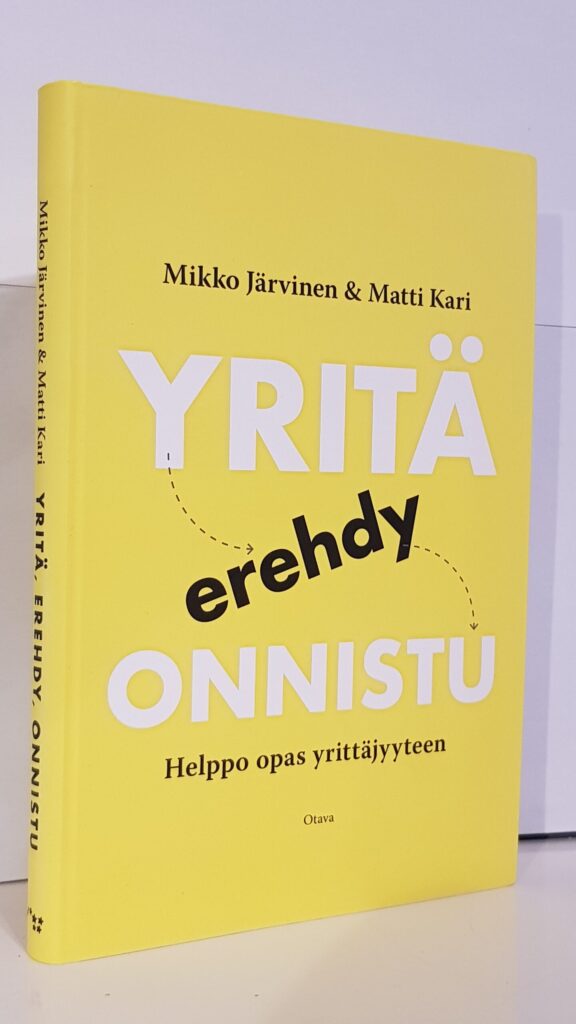 Yritä erehdy onnistu helppo opas yrittäjyyteen