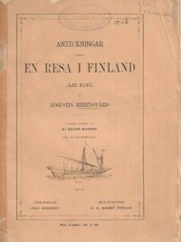 Anteckningar under en resa i Finland år 1747