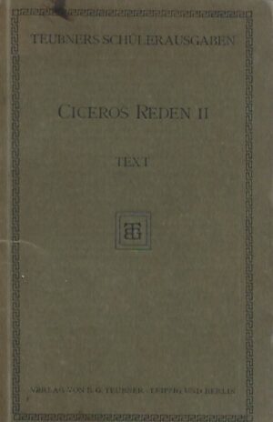 Ciceros Reden II