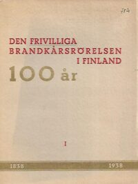 Den Frivilliga Brandkårsförelsen i Finland 100 år